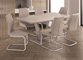 Venice Latte Table W/Capri Chairs Room